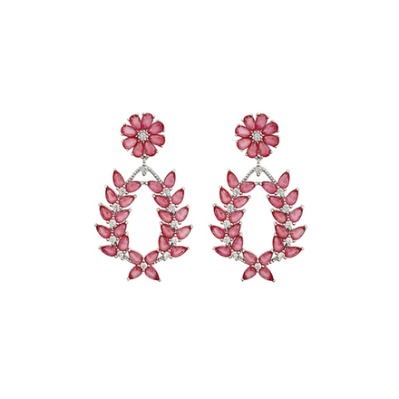 Серьги ажурные