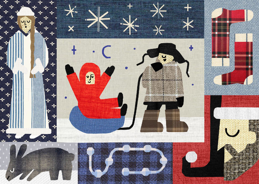 Набор «Зимние открытки»