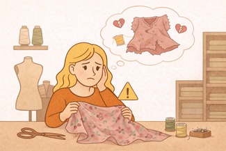 Страх испортить ткань при шитье: причины, ошибки и способы начать без паники