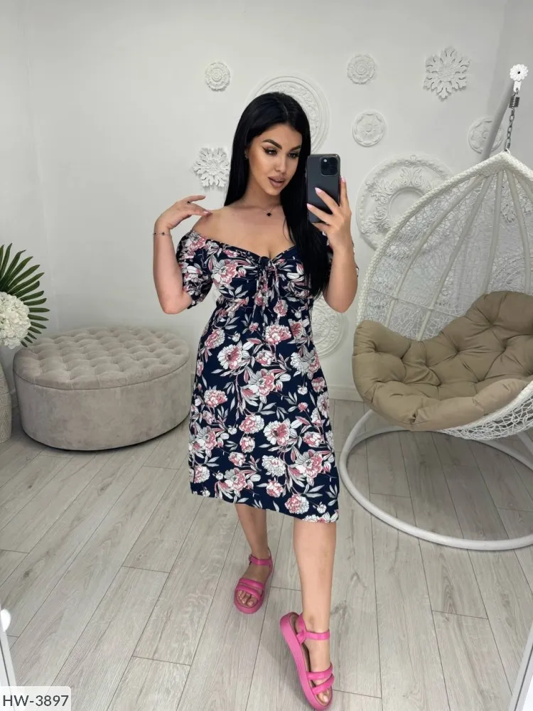 Платье HW-3892 Фабрика Моды