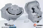 Сливной насос для посудомоечной машины Whirlpool (Вирпул) - 481236018558, 481236018508