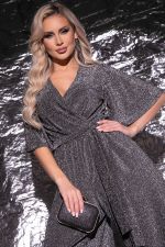 Комбинезон Клео (черное серебро) К12063 LT Collection