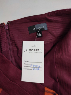 Юбка The Limited в клетку 46 размер