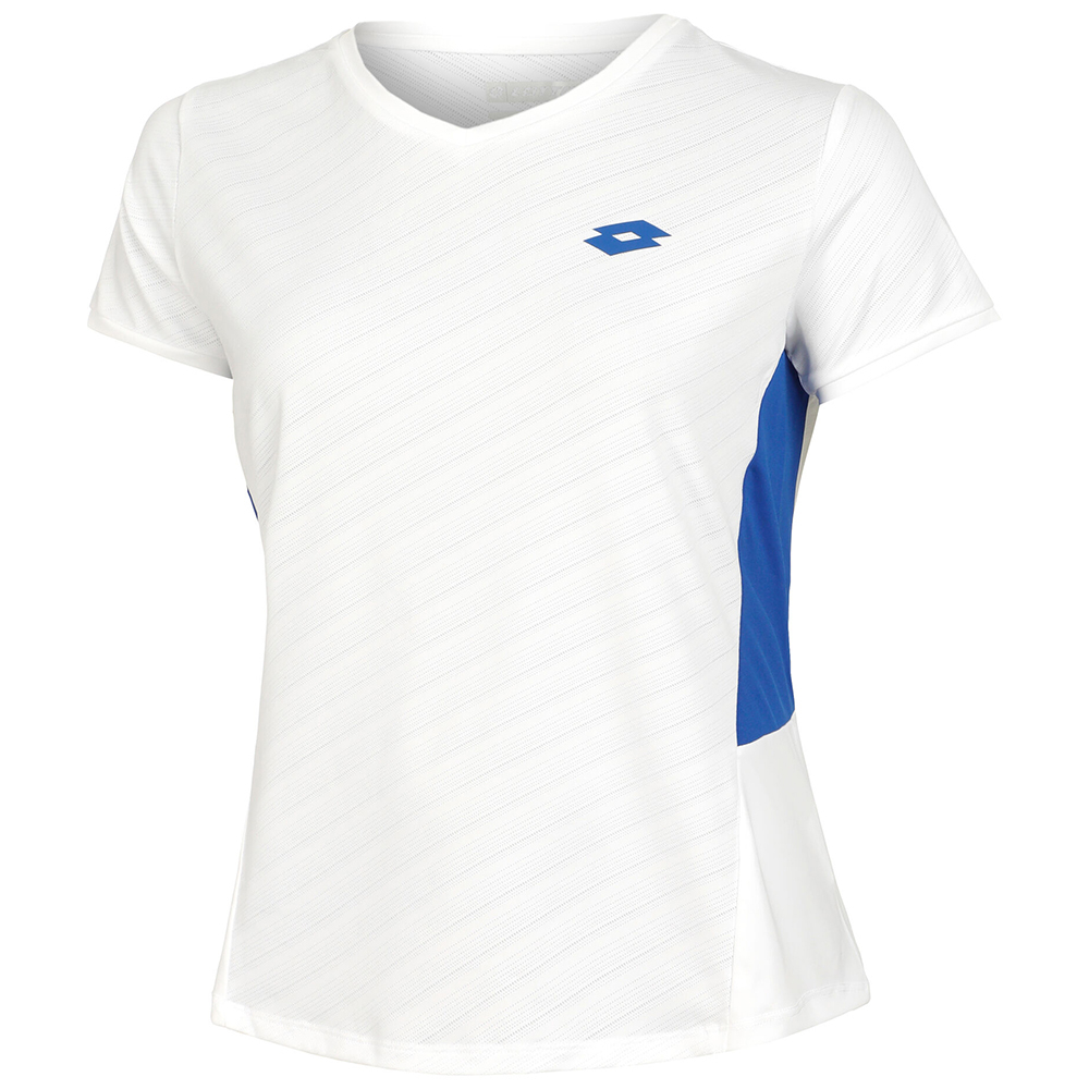 Женская теннисная футболка Lotto Tech I D1 T-Shirt - White