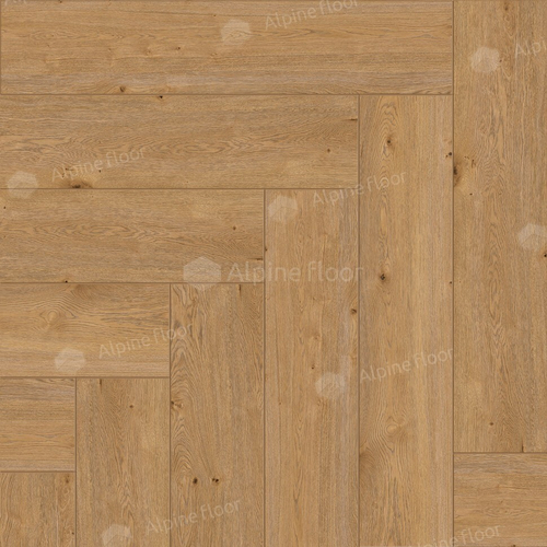 Каменно-полимерная плитка Alpine Floor Parquet Light Дуб Хатиса ЕСО 13-27