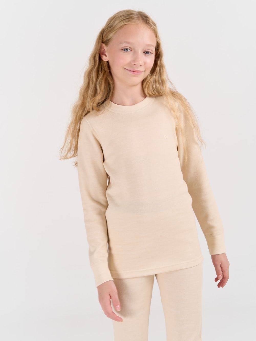 Комплект термобелья "Беж" с шерстью 7+