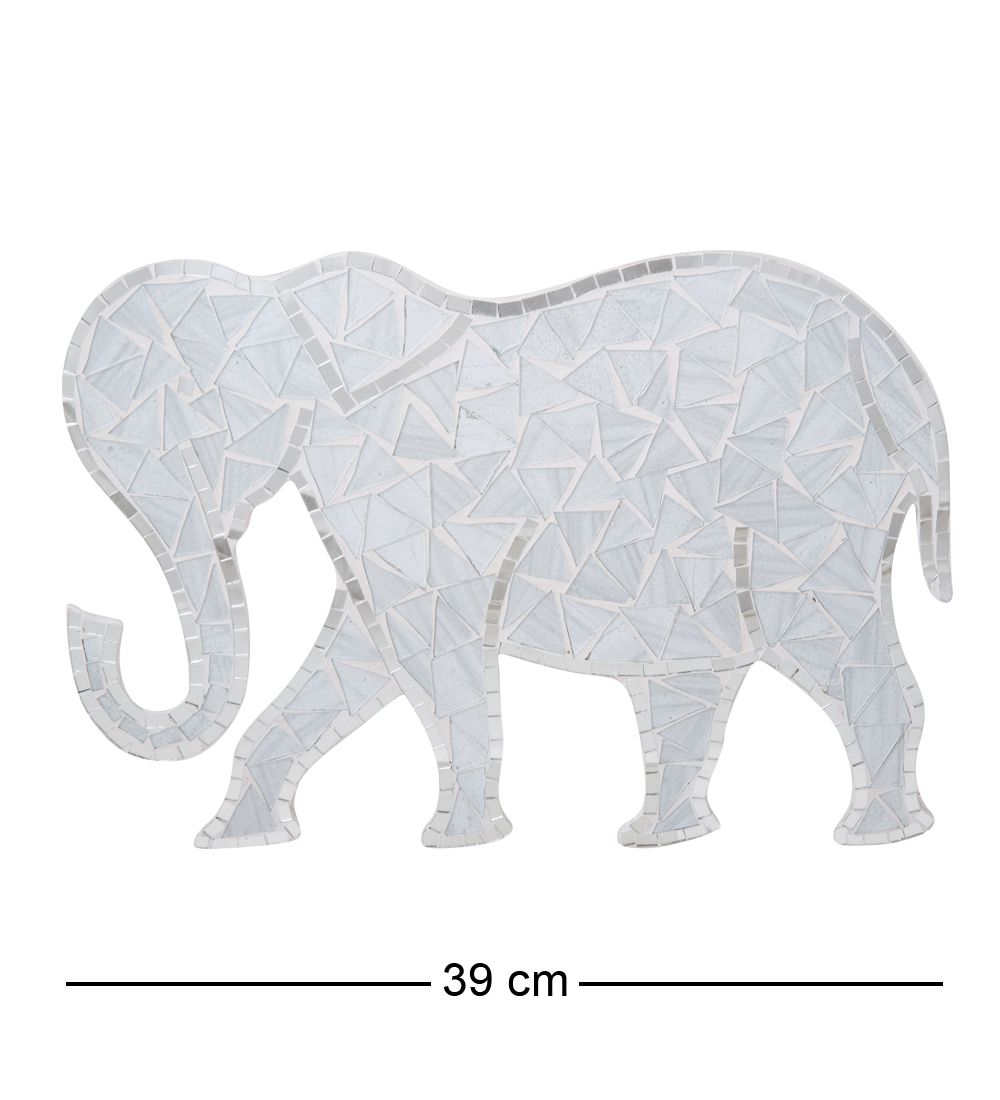 Decor and Gift 48-007-02 Панно «Слон» набор из семи (мозаика, о.Бали)