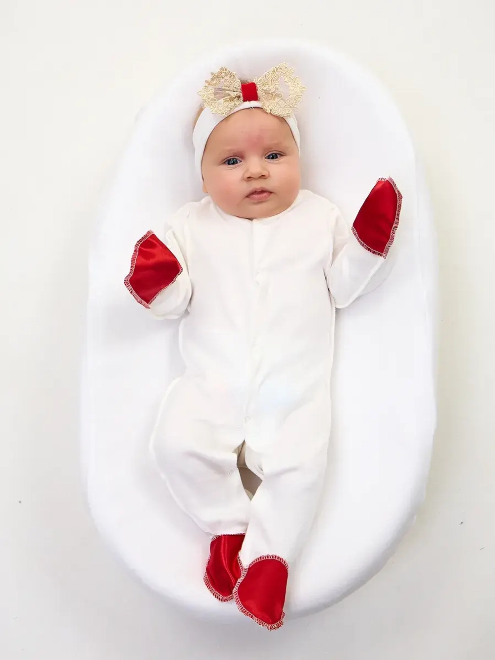 Комплект на выписку новорожденного осень