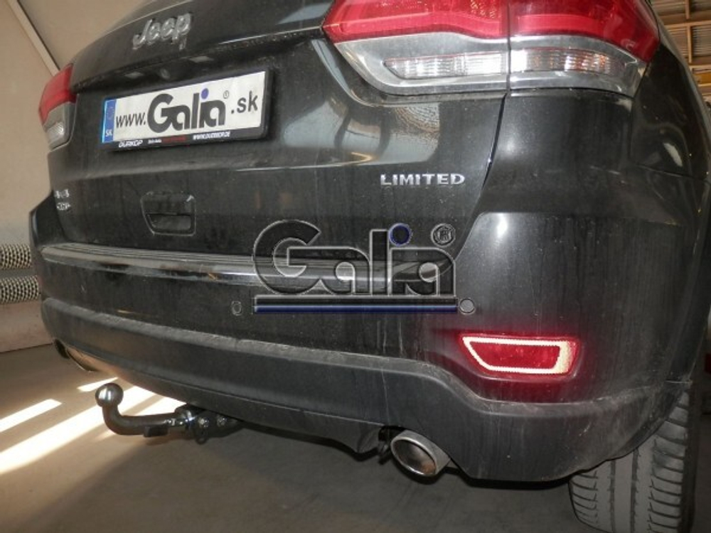 Фаркоп оцинкованный Galia J010A для Jeep Grand Cherokee 2010-(паспорт и сертификат в комплекте)(без электрики)