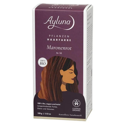 Натуральная краска для волос №50 КАШТАНОВЫЙ КРАСНЫЙ Ayluna, 100 гр