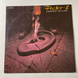 Винтажная виниловая пластинка LP Fischer-Z Going Deaf For A Living (Germany 1980)