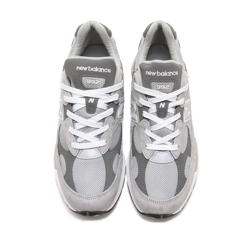 New Balance 992 Made in USA Grey Sillver Metallic