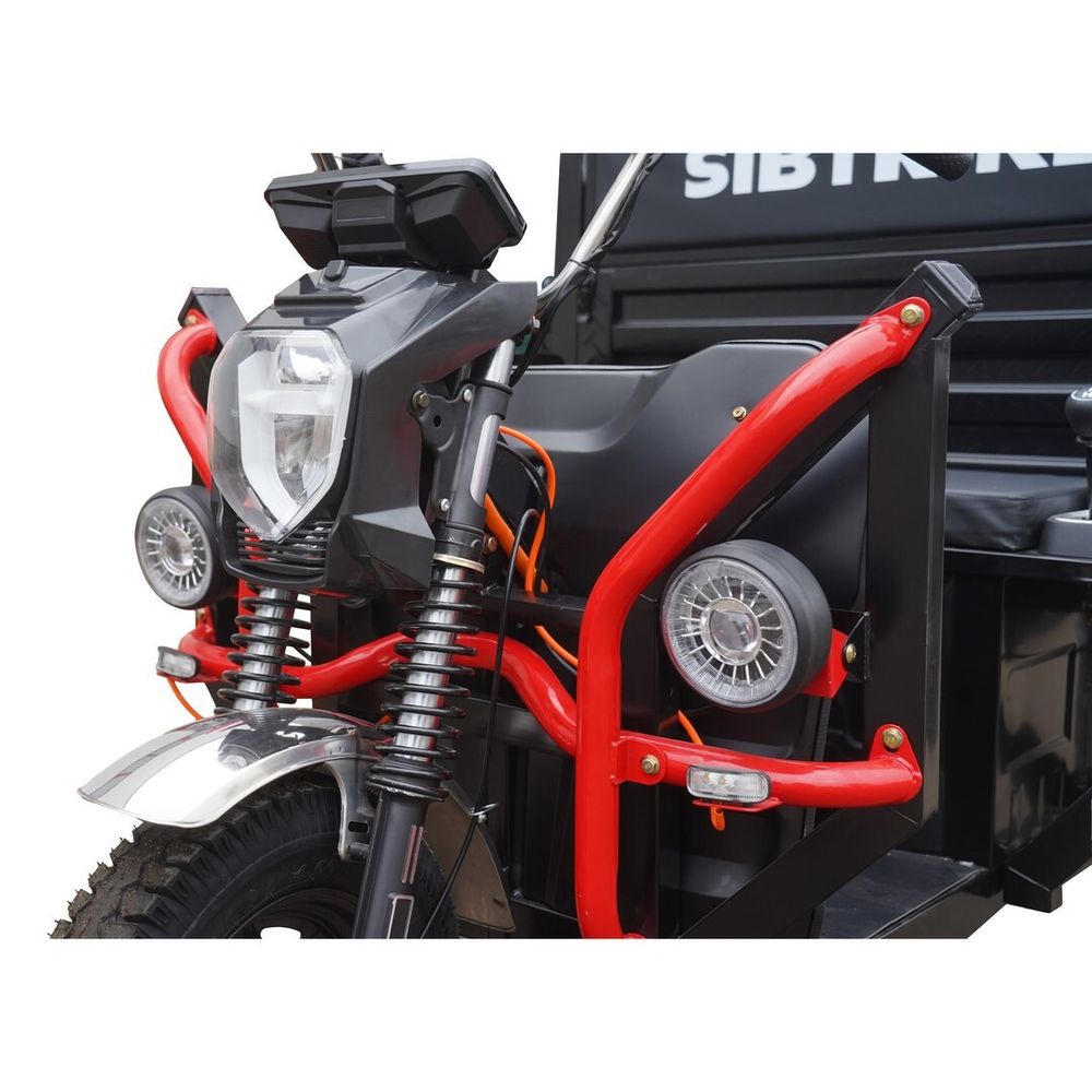 Грузовой электрический трицикл WHITE SIBERIA SIBTRIKE PRO CARGO 2000W (60V/36Ah) - версия 2025 года фото №8