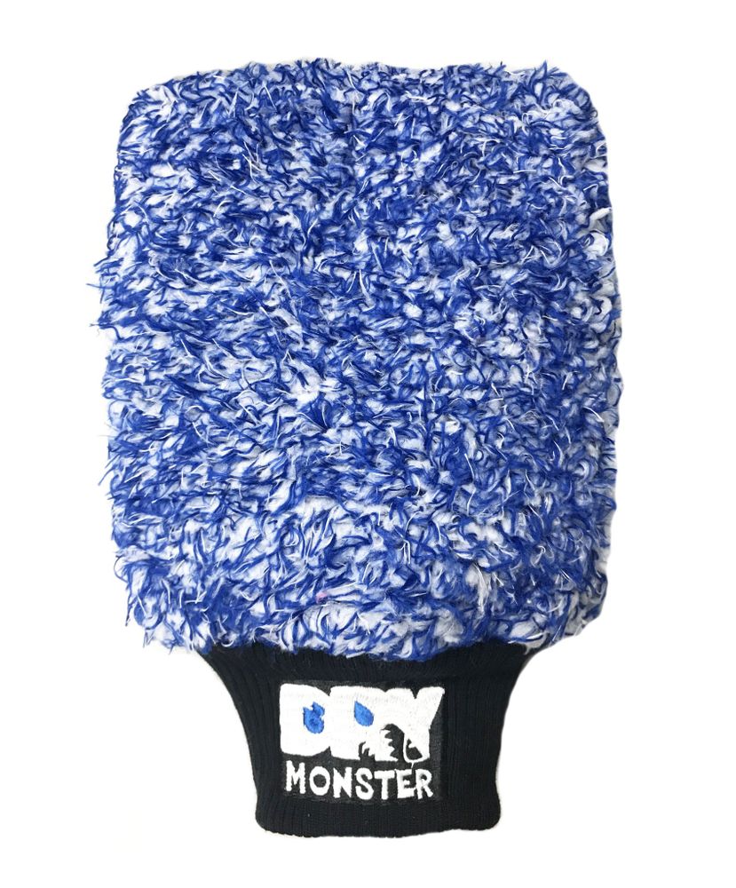 Dry Monster Варежка для мойки кузова,синяя