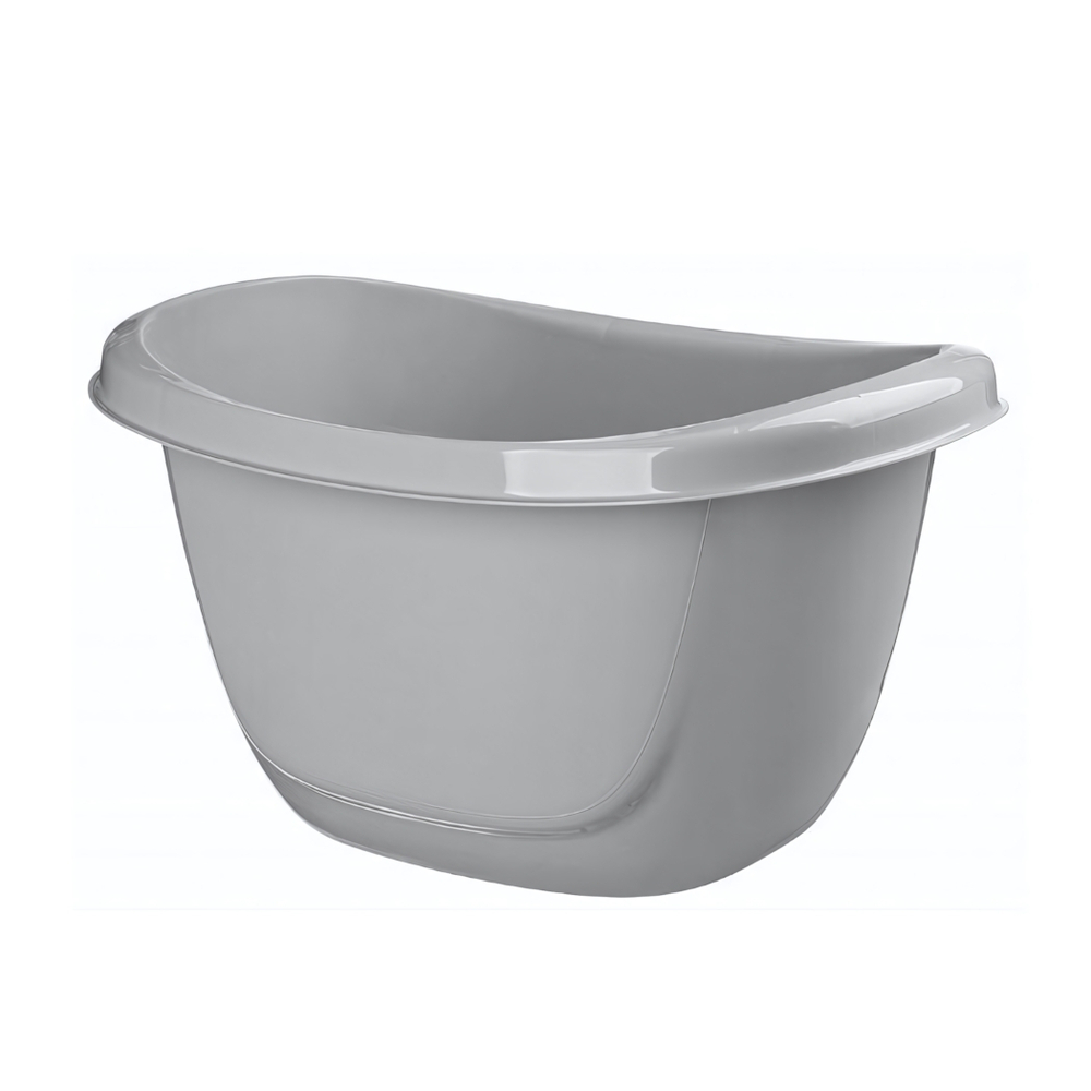 Таз универсальный "Etna" овальный 16л (серый)