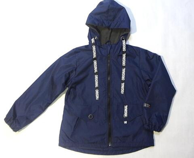 Ветровка на флисе для мальчиков 110-116 2406-07 (Ириска)