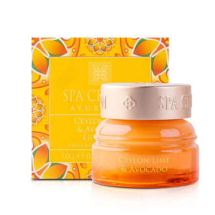 Питательный бальзам для губ "ЦЕЙЛОНСКИЙ ЛАЙМ И АВОКАДО" (10гр)