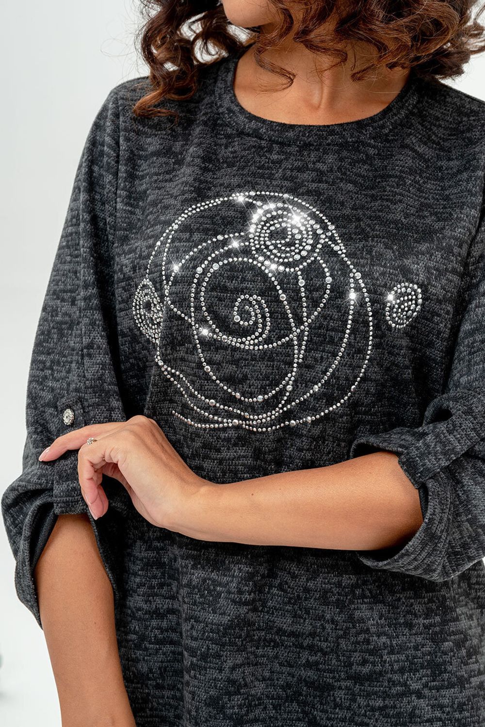 Туника Элайн (46-56) Serenada графитовый (Акция)