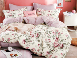 Постельное белье 2 спальное евро Asabella 1505-6/180