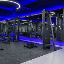 A3010 Вертикальный держатель для олимпийских грифов (на 8 шт) TANGEN