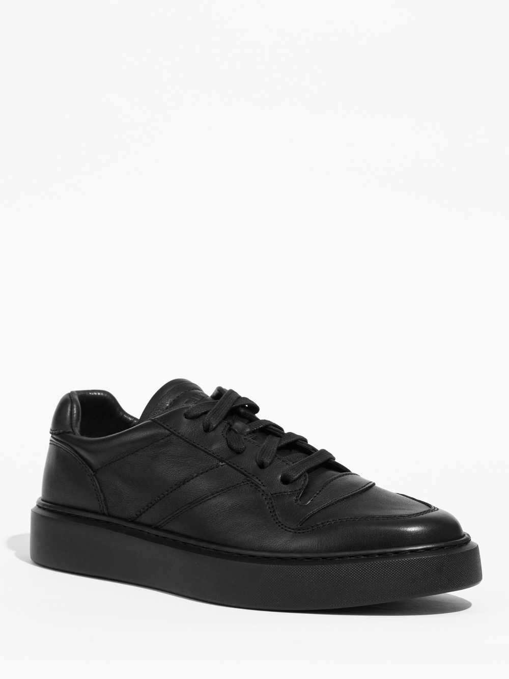 Кожаные кроссовки  Doucal's 3146 черный