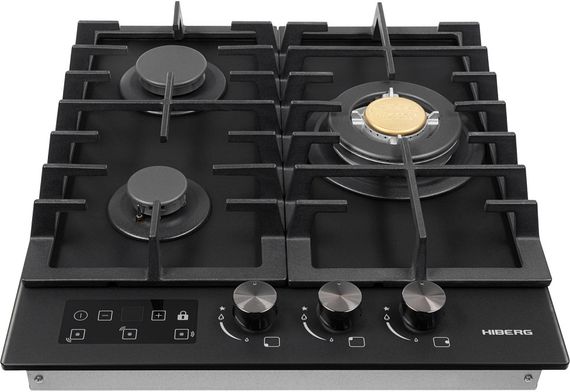 Газовая варочная панель HIBERG VM 4235 B