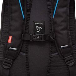 Çanta \ Bag \ RU-438-3 Рюкзак (/2 черный - синий)