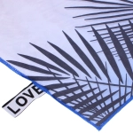 Полотенце пляжное 80*160 см «RESORT - Good Vibes», микрофибра, 200 гр/м2