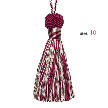 Кисть малая New Trimmings арт. КТ 02856 col. 10 (высота кисти 8,5 см)