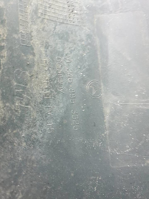 Бампер задний Mercedes B W246 (2014-2018)