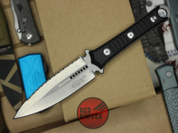 Нож Microtech Borka SBD 201-12 Gray Apocalyptic, заточка 1/2