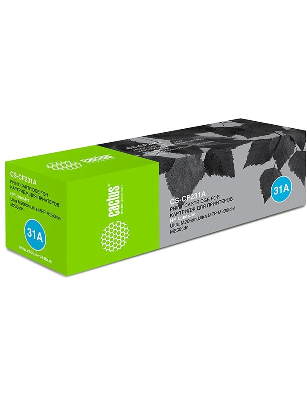 Cactus CS-CF231A CF231A черный (5000стр.) для HP LJ M206dn/Ultra MFP M230fdn/M230sdn