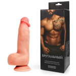 Фаллоимитатор Erowoman-Eroman Брутальный, на присоске, 14,5 см