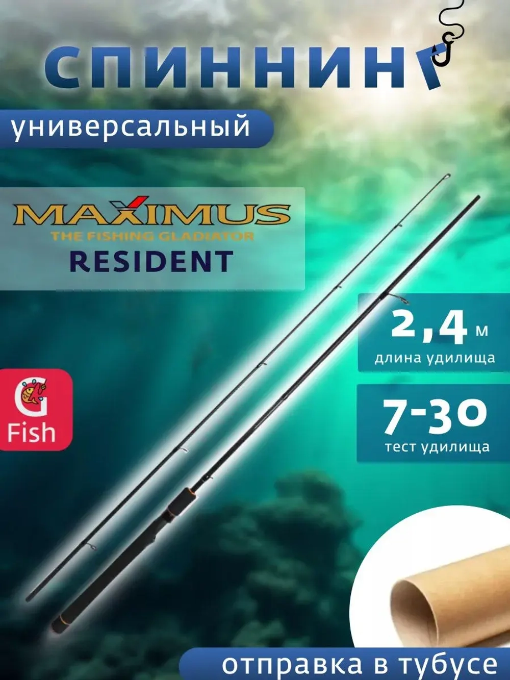 Спиннинг для рыбалки Maximus RESIDENT