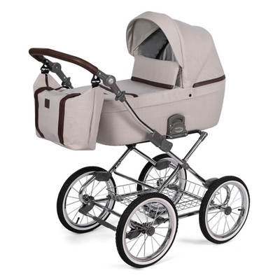 Коляска Noordline Nicole Classic Chrom 3 в 1 (Beige)
