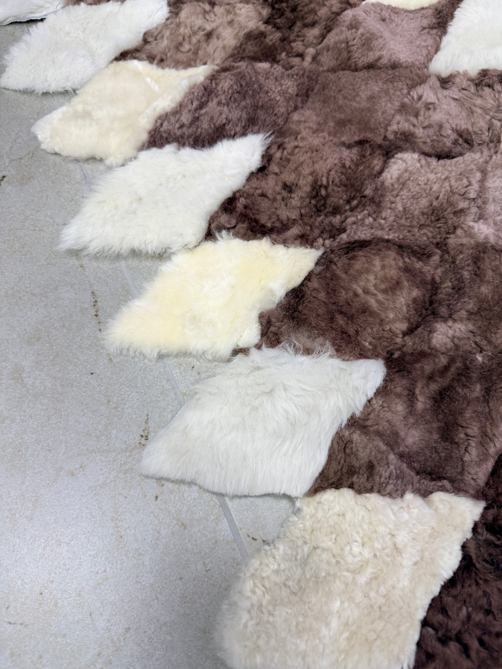 Меховой Ковер из овчины