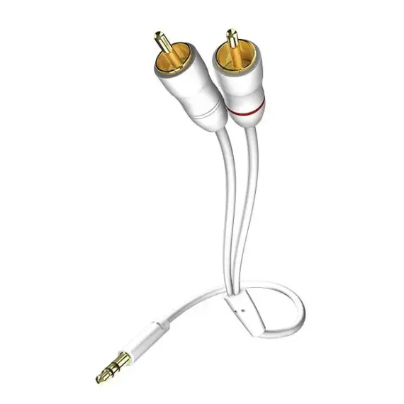 Inakustik Star MP3 Audio Cable, 3.5 Phone 2RCA 3 m