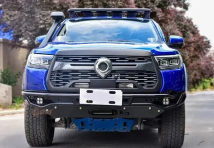Силовой обвес для GWM Poer KingKong 2023+ Great Wall Motor Поэр Кинг Конг стальной бампер защита