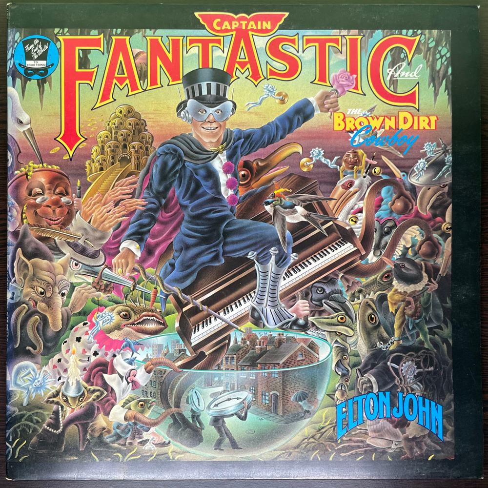Elton John ‎– Captain Fantastic And The Brown Dirt Cowboy (Англия 1975г.)