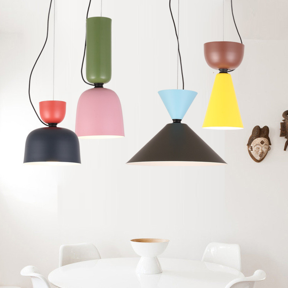 Pendant design lamp Hem Alphabeta by Luca Nichetto (C)