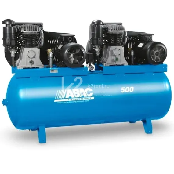 Ременной двухступенчатый масляный компрессор ABAC B6000/500 T7.5