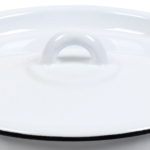 Набор эмалированной посуды 6 пр, кастрюли 1.5, 2.9, 4.5 л, цилиндр, СтальЭмаль, Гратен, 1c33