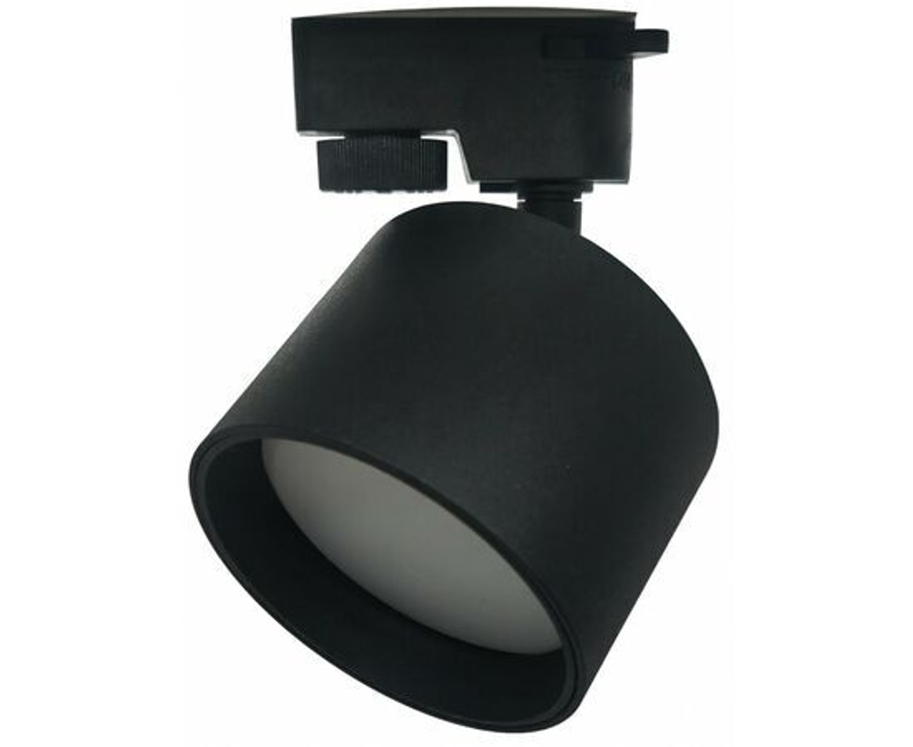 Ecola TRS3 св-к трек. металл 1хGX53 83x60x140 Черный