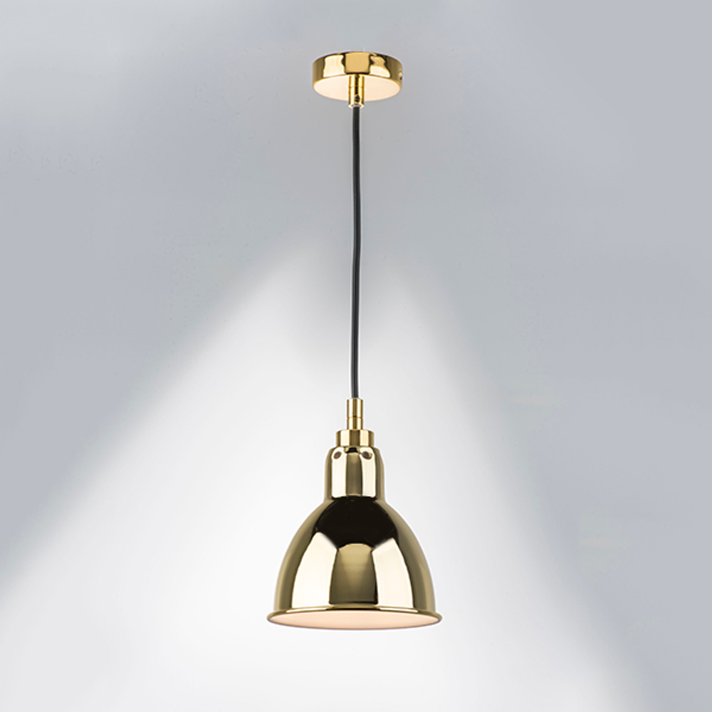 765018 Люстра LOFT 1х40W E14 ЛАЙМ ЗОЛОТО