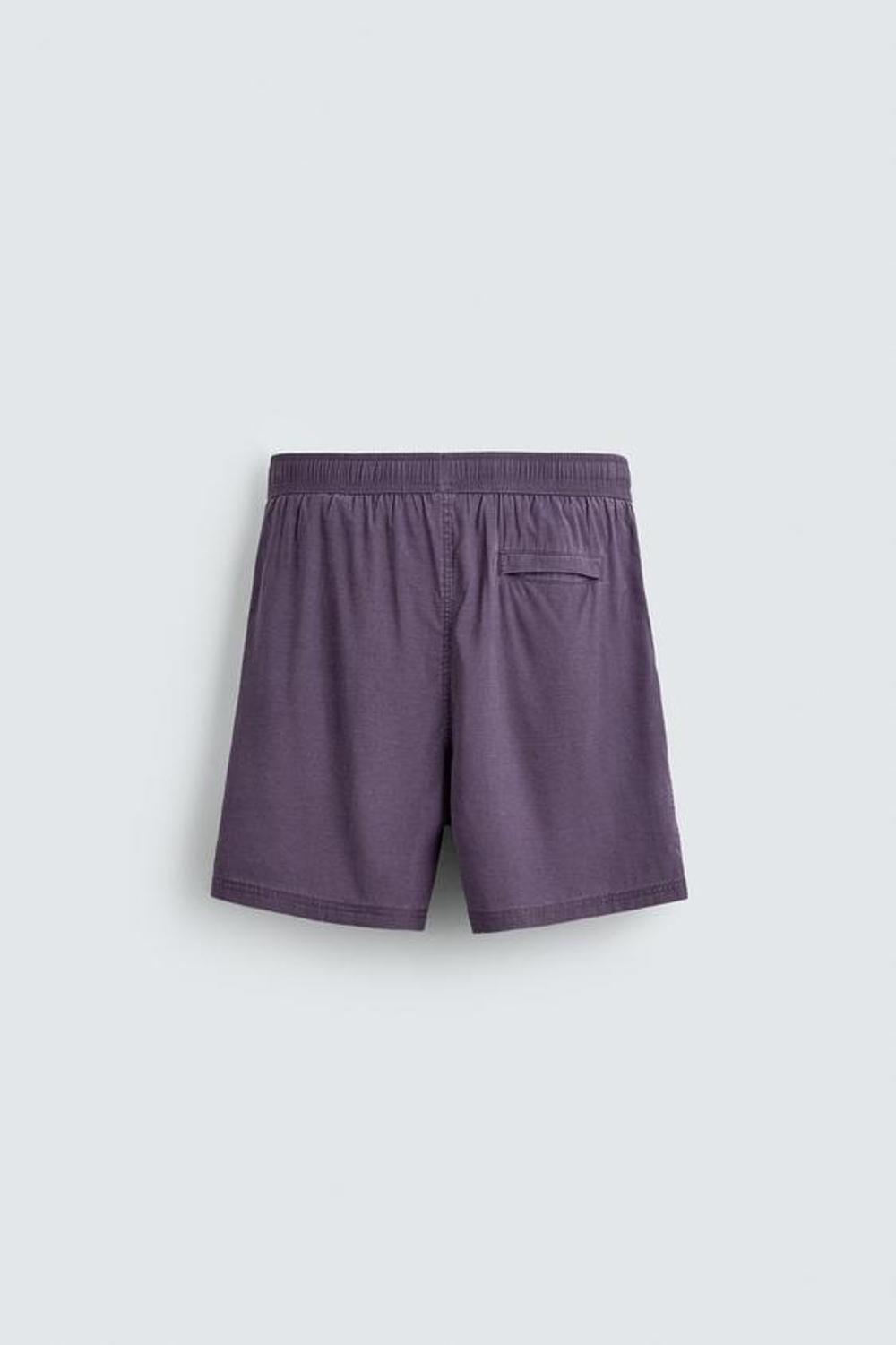 ZARA ПЛАВКИ ИЗ ТЕХНИЧЕСКОЙ ТКАНИ С ЭФФЕКТОМ ПОТЕРТОСТИ, ЛИЛОВЫЙ