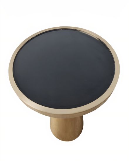 Золотистый придиванный столик “Ридж”