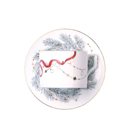 VALERIE CONCEPT Набор чашка и блюдце "Серпантин"