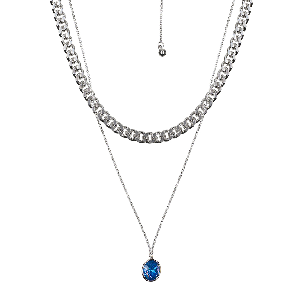 Колье Fiore Luna Royal Blue Delite B2402SW-N01.23 BL/S
