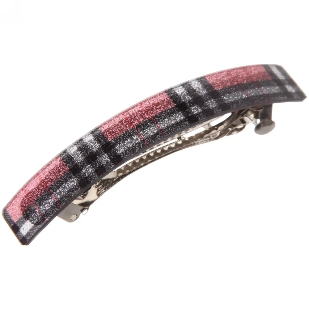 Заколка автомат «Women's style - Арья», 9*1см, микс 6 цветов