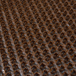 Коврик 45*60см "Травка" щетинистое покрытие, коричневый